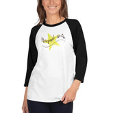 Avocado-Holic Typographic Statement Fashion Tee T-shirt 3/4 Sleeve Raglan Fashion Baseball Shirt, Tees, $ 31.50, A Moment Of Now™